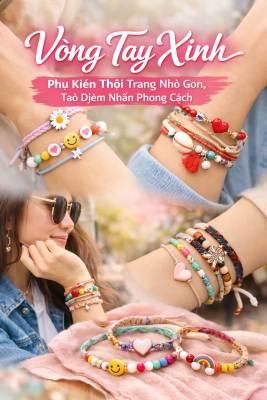 Vòng Tay Xinh – Phụ Kiện Thời Trang Nhỏ Gọn, Tạo Điểm Nhấn Phong Cách