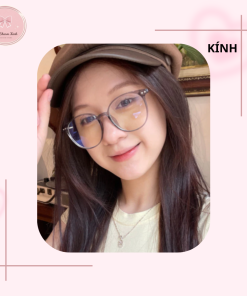 mắt kính cận đẹp cho nữ mặt tròn