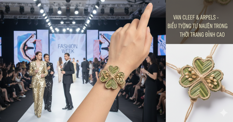 . Vòng tay cỏ 4 lá Van Cleef là gì trong sự kiện lớn thời trang?